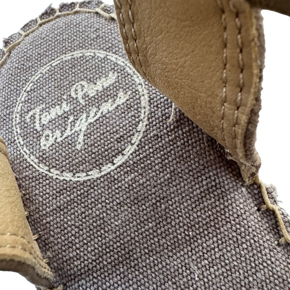 Toni Pons Espadrille Tremp Taupe Wedge Sandals Taupe Size 10 NWT - Picture 7 of 13